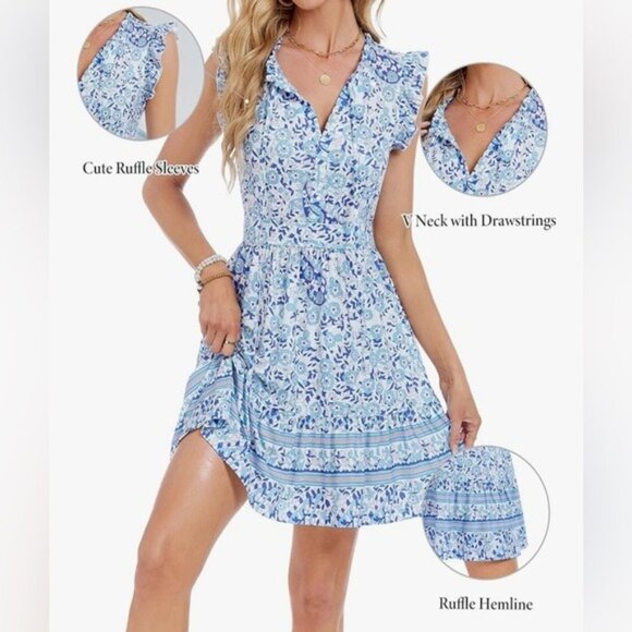 ZABERRY Women Casual Floral Dress - Picture 2 of 7